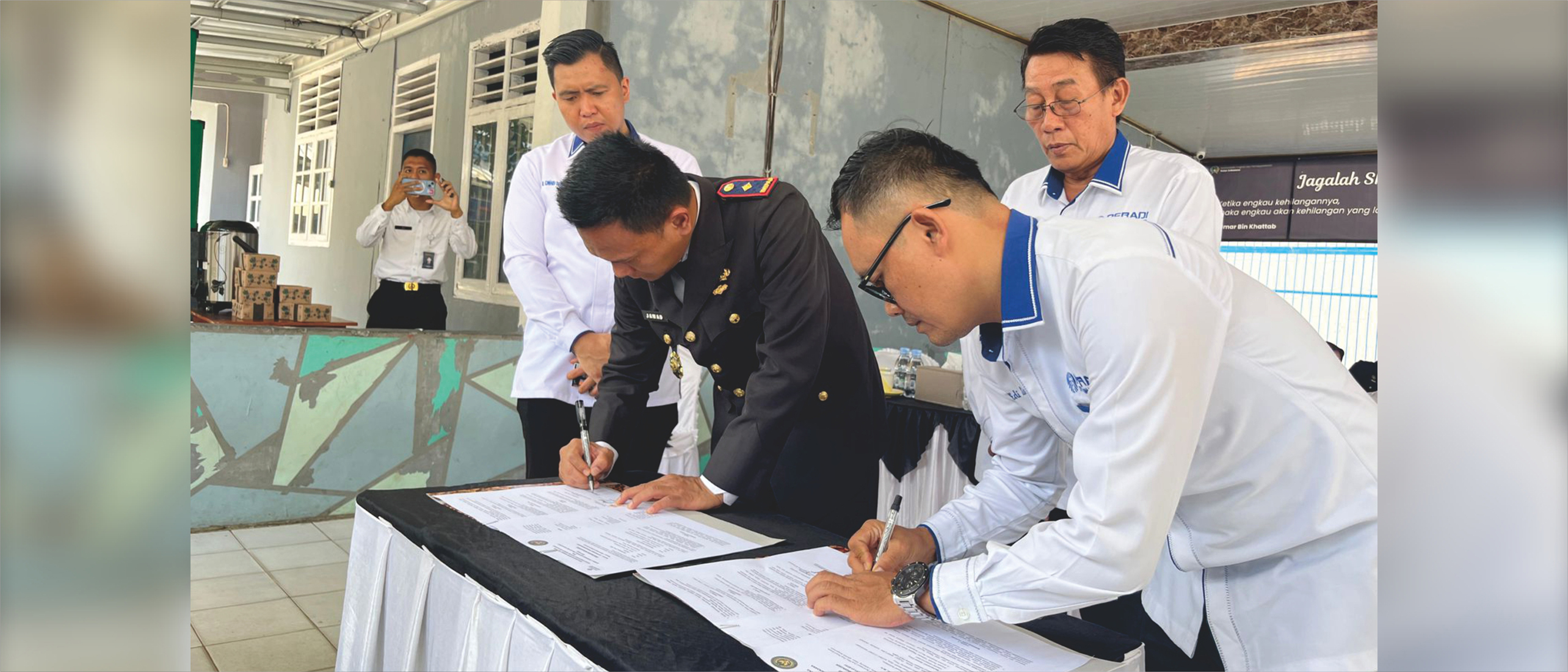 Penandatanganan MoU Peradi Sukadana dan Rutan Sukadana - 27 April 2026